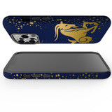 For iPhone 13 Pro Case, Protective Back Cover, Capricorn Drawing | iCoverLover Australia