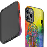 For iPhone 13 Pro Case, Protective Back Cover, Colourful Dreamcatcher | iCoverLover Australia