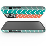 For iPhone 13 Pro Max Case, Protective Back Cover, Colourful Zigzag | iCoverLover Australia