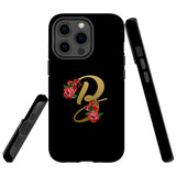 For iPhone 13 Pro Max Case, Protective Back Cover, Embellished Letter B | iCoverLover Australia