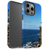 For iPhone 13 Pro Max Case, Protective Back Cover, Ocean Cliffs | iCoverLover Australia