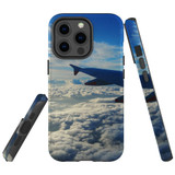 For iPhone 13 Pro Max Case, Protective Back Cover, Sky Clouds From Plane | iCoverLover Australia