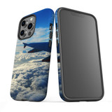 For iPhone 13 Pro Max Case, Protective Back Cover, Sky Clouds From Plane | iCoverLover Australia