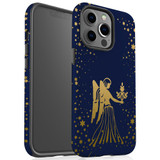 For iPhone 13 Pro Max Case, Protective Back Cover, Virgo Drawing | iCoverLover Australia