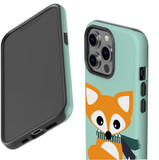 For iPhone 13 Pro Max Case, Protective Back Cover, Cute Brown Fox | iCoverLover Australia