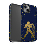 For iPhone 13 Case, Protective Back Cover, Aquarius Drawing | iCoverLover Australia