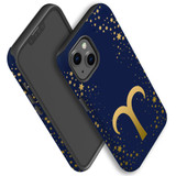 For iPhone 13 Case, Protective Back Cover, Aries Sign | iCoverLover Australia