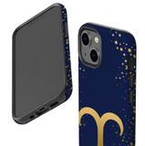 For iPhone 13 mini Case, Protective Back Cover, Aries Sign | iCoverLover Australia