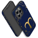 For iPhone 13 Pro Max Case, Protective Back Cover, Aries Sign | iCoverLover Australia