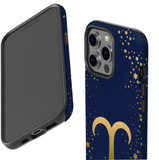 For iPhone 13 Pro Max Case, Protective Back Cover, Aries Sign | iCoverLover Australia