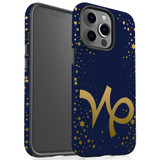 For iPhone 13 Pro Max Case, Protective Back Cover, Capricorn Sign | iCoverLover Australia