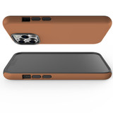 For iPhone 13 Pro Case, Protective Back Cover, Brown | iCoverLover Australia
