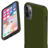For iPhone 11 Pro Case, Protective Back Cover,Army Green | iCoverLover Australia