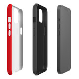 For iPhone 13 Case, Protective Back Cover, Red | iCoverLover Australia