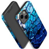 For iPhone 13 mini Case, Protective Back Cover, Blue Mirror | iCoverLover Australia