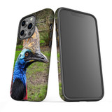For iPhone 13 Pro Max Case, Protective Back Cover, Cassowary | iCoverLover Australia