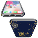 For iPhone XS Max Case, Protective Back Cover, Virgo Drawing | iCoverLover Australia
