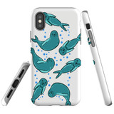For iPhone XS Max Case, Protective Back Cover, Baby Seals | iCoverLover Australia