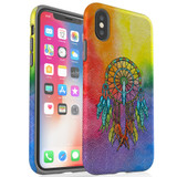 For iPhone XS Max Case, Protective Back Cover, Colourful Dreamcatcher | iCoverLover Australia