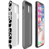For iPhone XS Max Case, Protective Back Cover, Cow Pattern | iCoverLover Australia