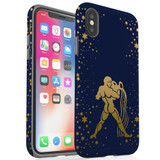 For iPhone XS Max Case, Protective Back Cover, Aquarius Drawing | iCoverLover Australia