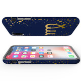 For iPhone XS/X Case, Protective Back Cover, Virgo Sign | iCoverLover Australia