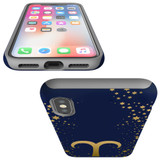 For iPhone XS/X Case, Protective Back Cover, Aries Sign | iCoverLover Australia