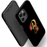 For iPhone 12 Pro Max Case, Protective Back Cover, Embellished Letter B | iCoverLover Australia
