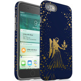 For Apple iPhone SE 5G (2022)/SE (2020)/8/7 Case, Protective Back Cover, Virgo Drawing | iCoverLover Australia