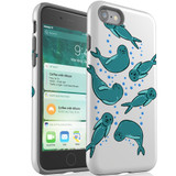 For Apple iPhone SE 5G (2022)/SE (2020)/8/7 Case, Protective Back Cover, Baby Seals | iCoverLover Australia