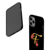 For iPhone 12/12 Pro Case, Protective Back Cover, Embellished Letter F | iCoverLover Australia