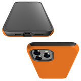 For iPhone 12 Pro Max Case, Protective Back Cover, Orange | iCoverLover Australia