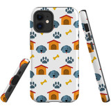 For iPhone 12/12 Pro Case, Protective Back Cover, dog pattern | iCoverLover Australia