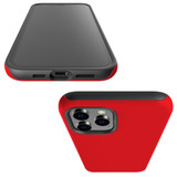 For iPhone 12 Pro Max Case, Protective Back Cover, Red | iCoverLover Australia