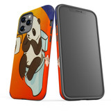 For iPhone 12 Pro Max Case, Protective Back Cover, panda toilet | iCoverLover Australia