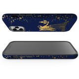 For iPhone 12 Pro Max Case, Protective Back Cover, Virgo Drawing | iCoverLover Australia