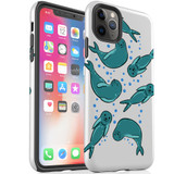 For iPhone 11 Pro Max Case, Protective Back Cover, Baby Seals | iCoverLover Australia