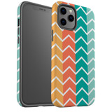 For iPhone 12 Pro Max Case, Protective Back Cover, Zigzag colorful Pattern | iCoverLover Australia