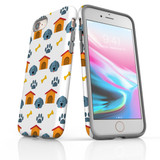 For iPhone SE 5G (2022), SE (2020) / 8 / 7 Protective Case, Dog Pattern | iCoverLover Australia