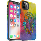 For iPhone 11 Pro Max Case, Protective Back Cover, Colourful Dreamcatcher | iCoverLover Australia