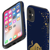 For iPhone 11 Case, Protective Back Cover, Taurus Drawing | iCoverLover Australia