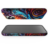 For iPhone 12 Pro/12 Tough Protective Case, Swirling Paint | iCoverLover Australia