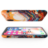 For iPhone XS/X Tough Protective Case, Sunny Waves | iCoverLover Australia