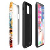 For iPhone 11 Tough Protective Case, Swirling Gold | iCoverLover Australia