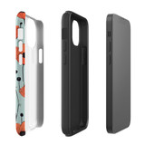 For iPhone 13 mini Tough Protective Case, Poppy Field | iCoverLover Australia