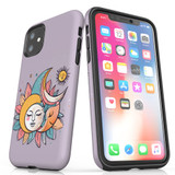 For iPhone 11 Tough Protective Case, Sleeping Moon | iCoverLover Australia
