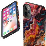 For iPhone 11 Pro Max Tough Protective Case, Waves Of The Sun | iCoverLover Australia