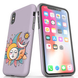 For iPhone XS/X Tough Protective Case, Sleeping Moon | iCoverLover Australia