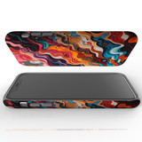 For iPhone XR Tough Protective Case, Waves Of The Sun | iCoverLover Australia