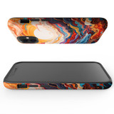 For iPhone 12 mini Tough Protective Case, Sunny Waves | iCoverLover Australia